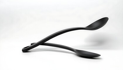 Black kitchen utensil with sleek and practical design.