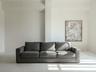 modern living room with sofa