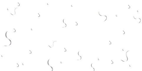 Confetti abstract seamless background template design. Silver ribbon luxury greeting 
confetti pattern.