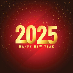 2025 Celebration new year card holiday background