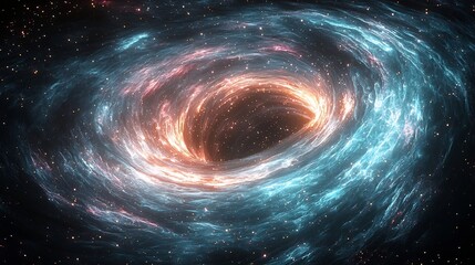 Captivating Cosmic Spiral Vortex Illuminating Stellar Interstellar Enigma of the Universe