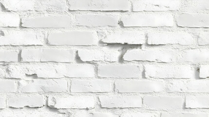 Fototapeta premium White Brick Wall Background Texture