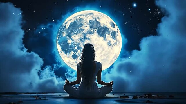 enchanting meditation, an animated escape to inner peace