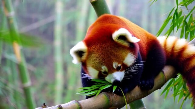 Red Panda (Ailurus fulgens)