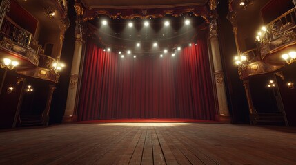 Majestic Theater Stage: A Stage Ready for the Spotlight