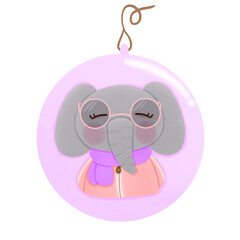 Cute elephant 
