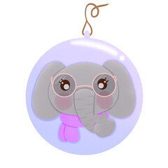 Cute elephant 