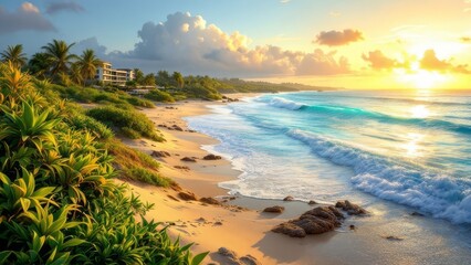 Oceanfront Tfo Dunes Hotels, Mozambique.