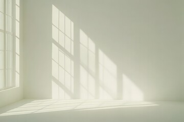 Fototapeta premium white wall and floor