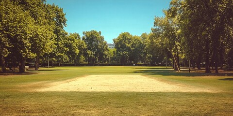 Fototapeta premium large lawn green lawn