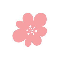 pink flower nature element