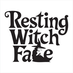Happy Halloween Silhouette lettering calligraphy typography with bats, spiders, and pumpkins. Vector