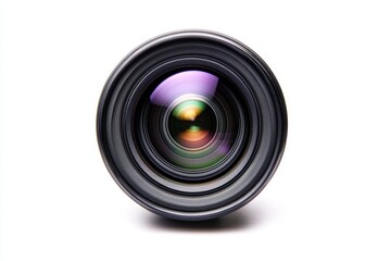 camera lens isolated on white