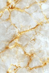 Fototapeta premium Elegant marble texture with gold veins interior design close-up view