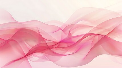 Fototapeta premium Abstract Pink Waves Background