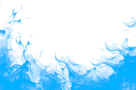 blue fire realistic