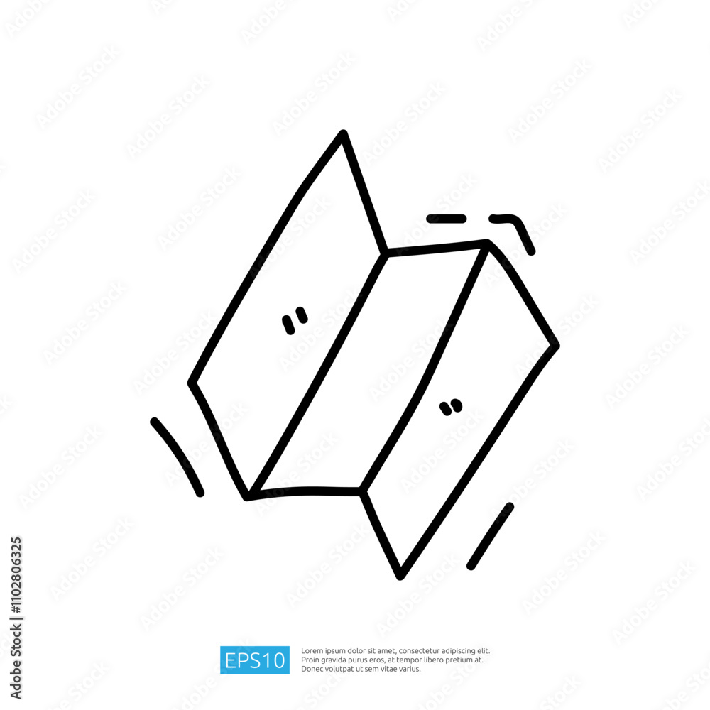 Poster a simple line drawing of an open map, suggesting exploration and navigation.