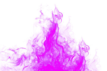 purple fire effect