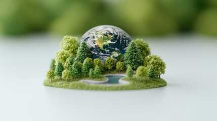 Earth Day  Green Planet  Trees  Nature  Ecology  Sustainability