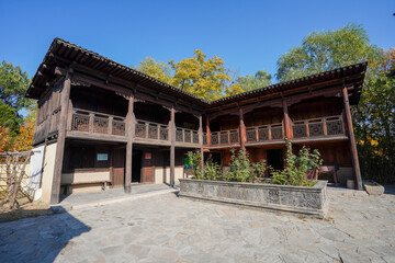 Fence Building of Salar people Nationality Museum in China Ethnic Museum