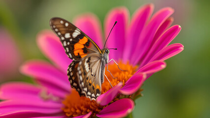 butterfly on flower