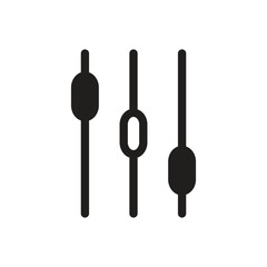 Slider Control Icon - Fill
