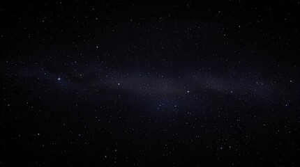 Moonless night with stars scattered across the blackness of space , infinite, galaxy, universe, darkness