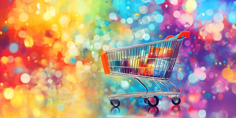 World Consumer Rights Day on Blurred Background