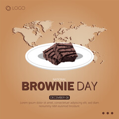 National Brownie Day, celebrated on December 8th, honors the delicious and fudgy dessert many love.