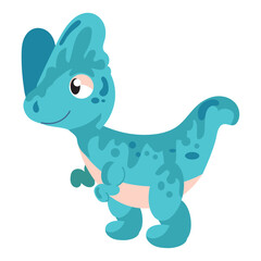 cute dinosaur character