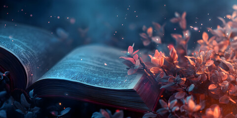 World Poetry Day Celebration on Blurred Background