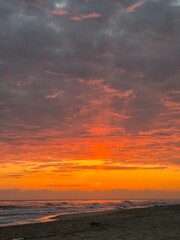 sunrise over the sea