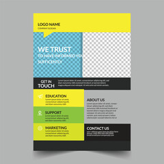Professional Corporate Business Flyer Design Template