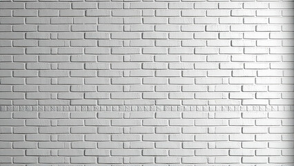 Minimalist brick wall with clean lines and simple design, Bauhaus inspiration, monochromatic color scheme, sleek appearance