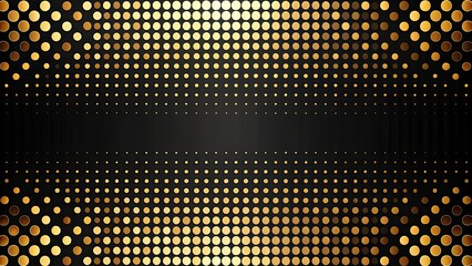 Elegant geometric pattern of gold dots on black background , luxury, holiday, design, , decoration, elegant, gold
