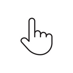 Obraz premium Cursor hand icon