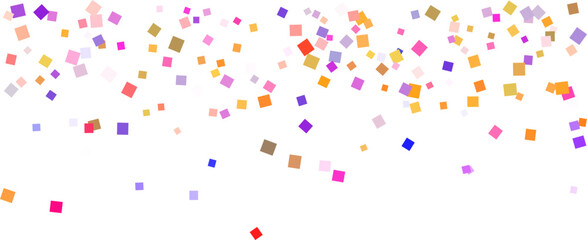 Confetti. Colorful confetti on a white background. Element of design. Vector illustration,eps 10.