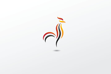 rooster symbol logo