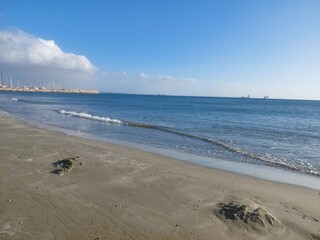Finikoudes beach in Larnaca, Cyprus 3