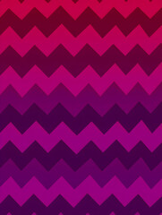 Abstract chevron pattern with a vibrant gradient of pink and purple.