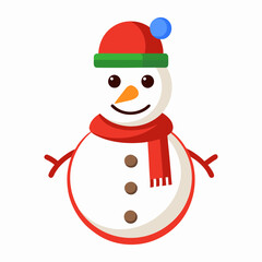 snowman vector art bringing joy to winter designs.