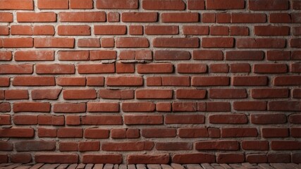 Obraz premium Brick Wall with Vintage Charm