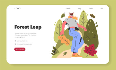 Quadrobers. Flat Vector Illustration