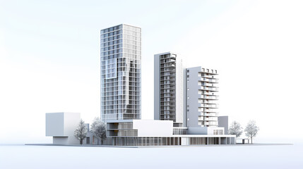 Obraz premium architecture in the city