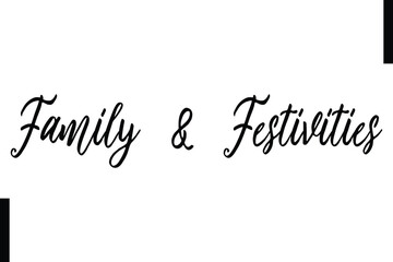  Family & Festivities text christmas holiday quotes istalist typography