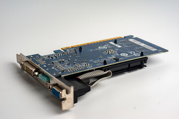 Electronic printed circuit board of a video card