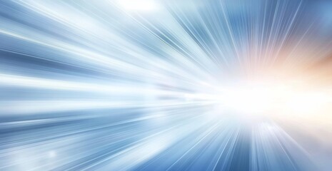 Fototapeta premium Abstract Blue Gradient Background with Soft Textures and Light Rays