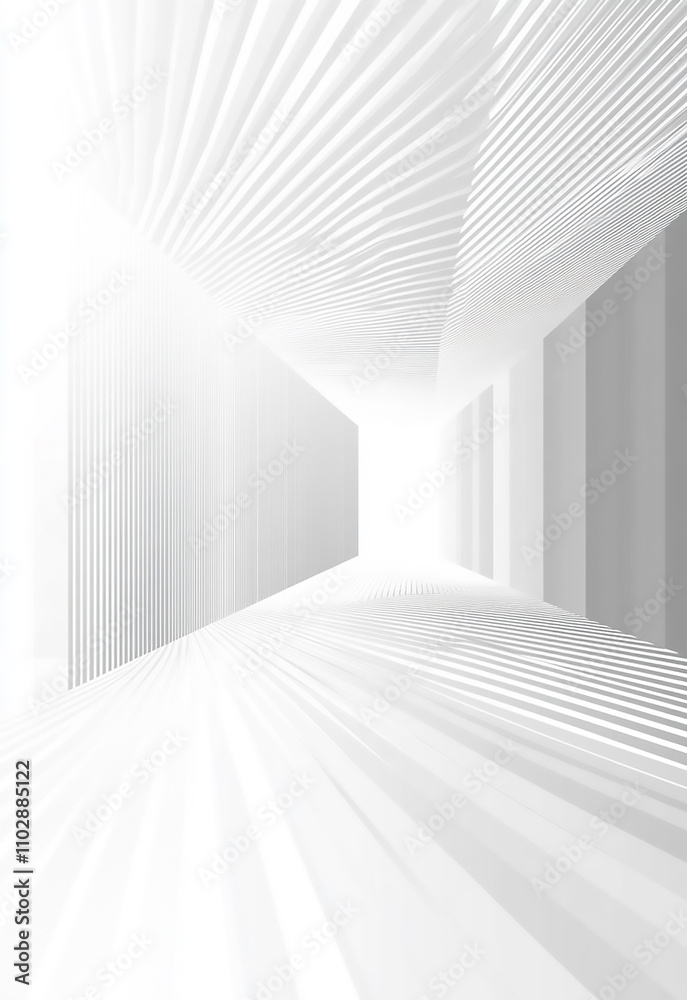 Sticker beige wall with shadows in empty room white wall background white empty room with shadows of window.