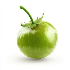 Gooseberry isolated on white background