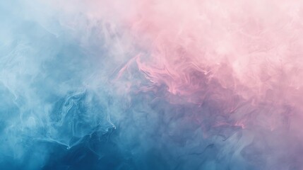 Naklejka premium Abstract Blue and Pink Smoke Background